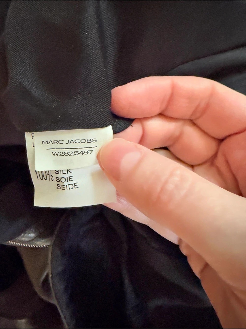 Vintage Marc Jacobs Collection Leather and Suede dark grey Straight Leg Pants Si - Picture 9 of 9